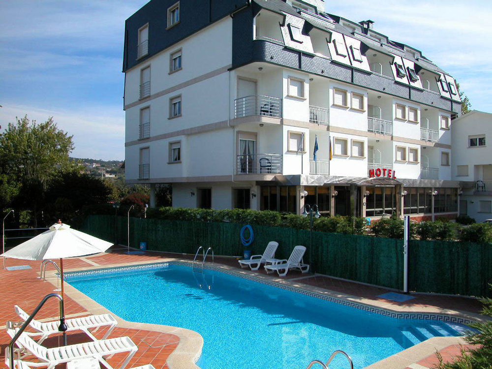 Playa de la Lanzada Hotel Pineiro 2 Estrellas Superior מראה חיצוני תמונה